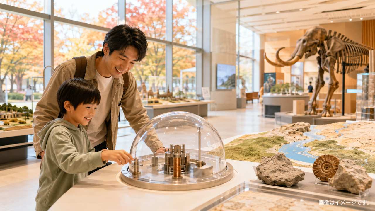 学校が休みの日におすすめの過ごし方|埼玉県民の日に県内の文化施設を訪れる親子